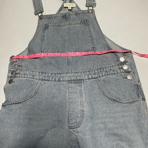 Promesa Light Blue Denim Overalls size M - Picture 4 of 11